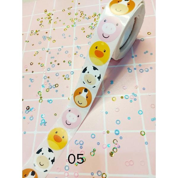 Sticker cuộn gần 500 hình dán đủ loại toru_slime