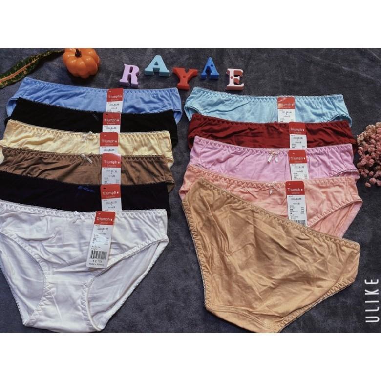 Quần Lót Nữ. Quần Lót Cotton Trơn Mềm Thấm Thoáng. Size M. L. XL. XXL