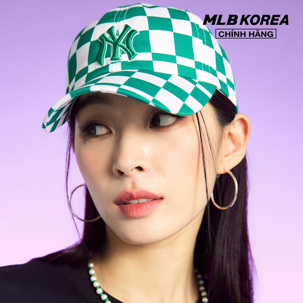 MLB - Nón bóng chày unisex Checkerboard Unstructured 3ACPCC13N-50GND
