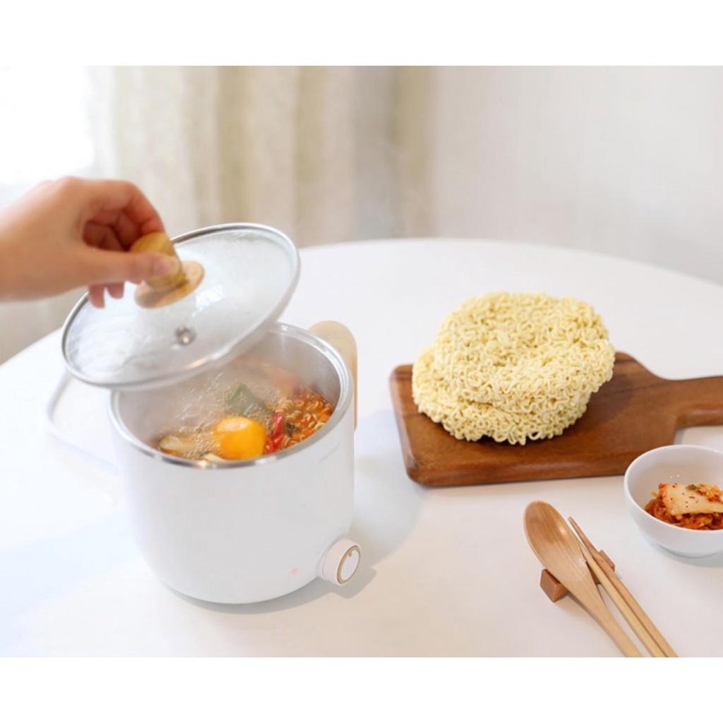 Ca Nấu Mì Mini Mooas, Nồi Nấu Mini, Dung Tích 0.8L, Dùng Cho Mọi Loại Bếp, Nhập Hàn Quốc