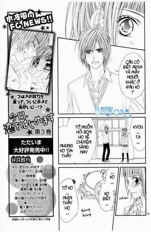 kyou, koi wo hajimemasu - mộng mơ đầu đời chapter 22 16