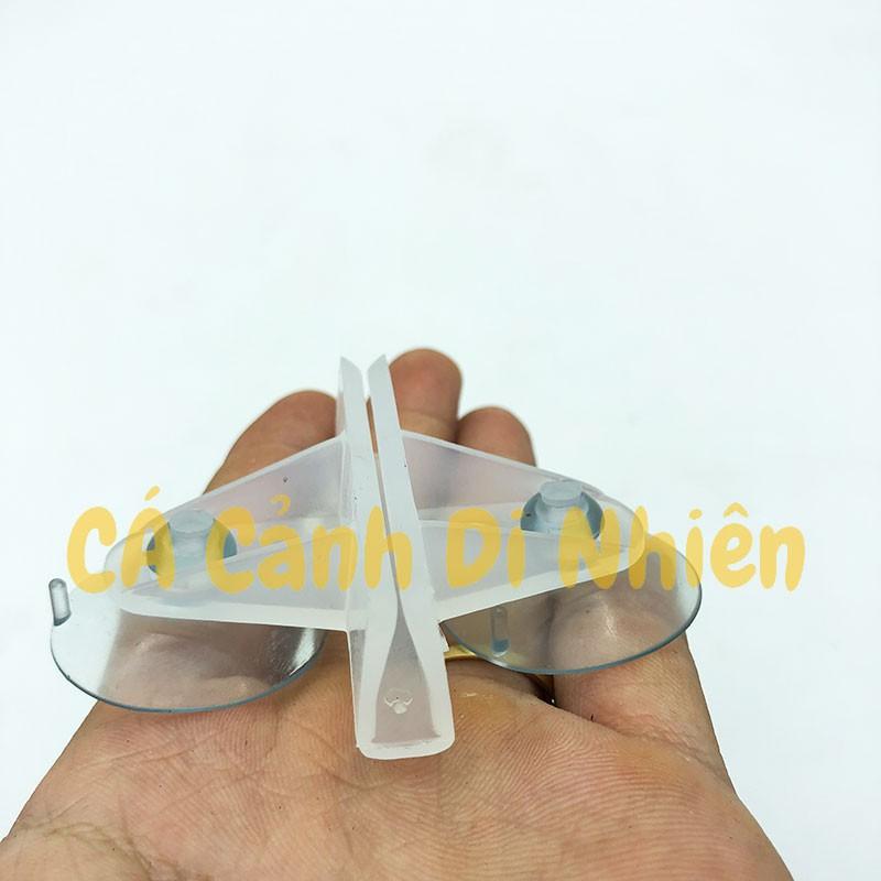 Chân hít cao su giữ kính ngăn hồ cá (kẹp kính 8mm)