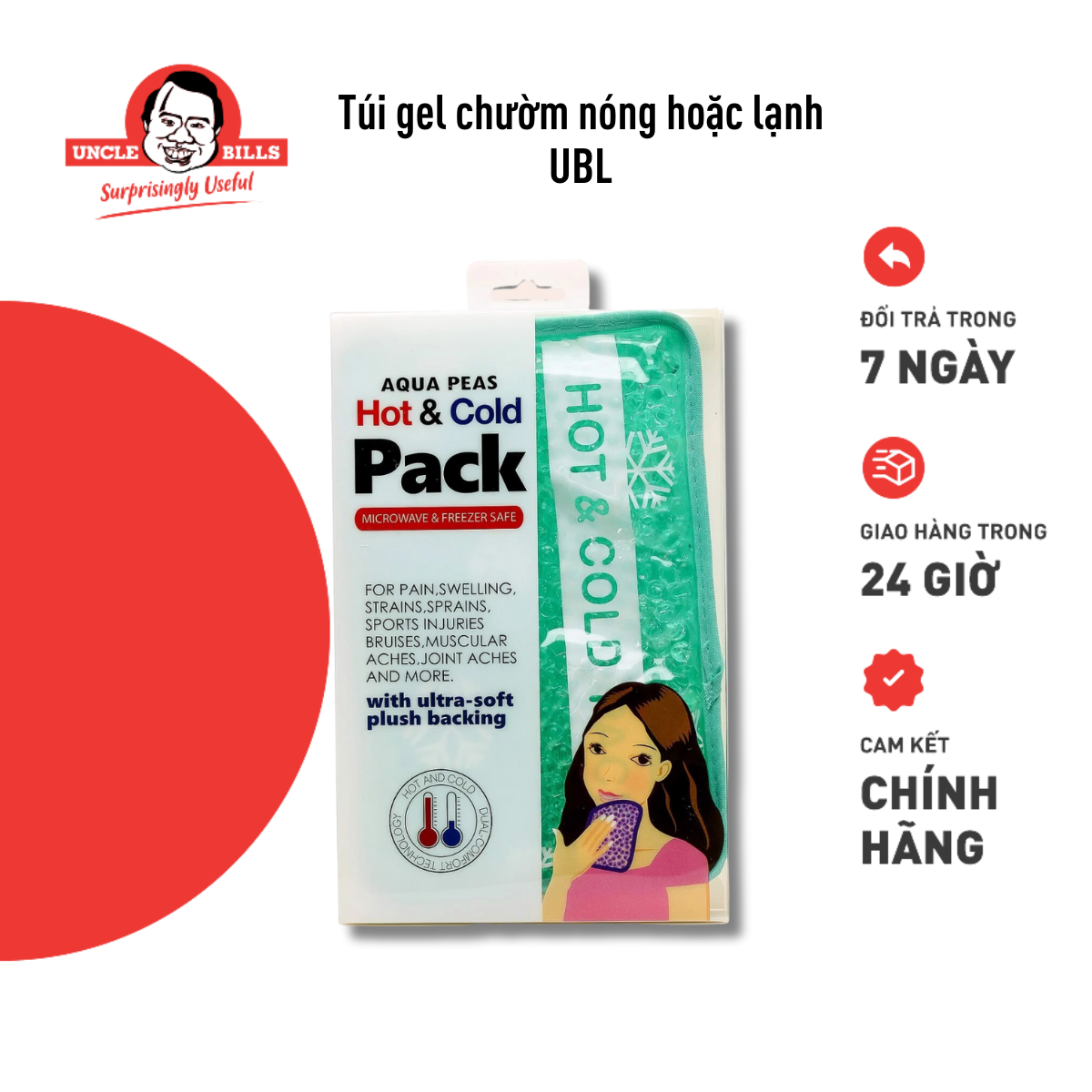 Túi Gel Chườm Nóng Hoặc Lạnh AG2083