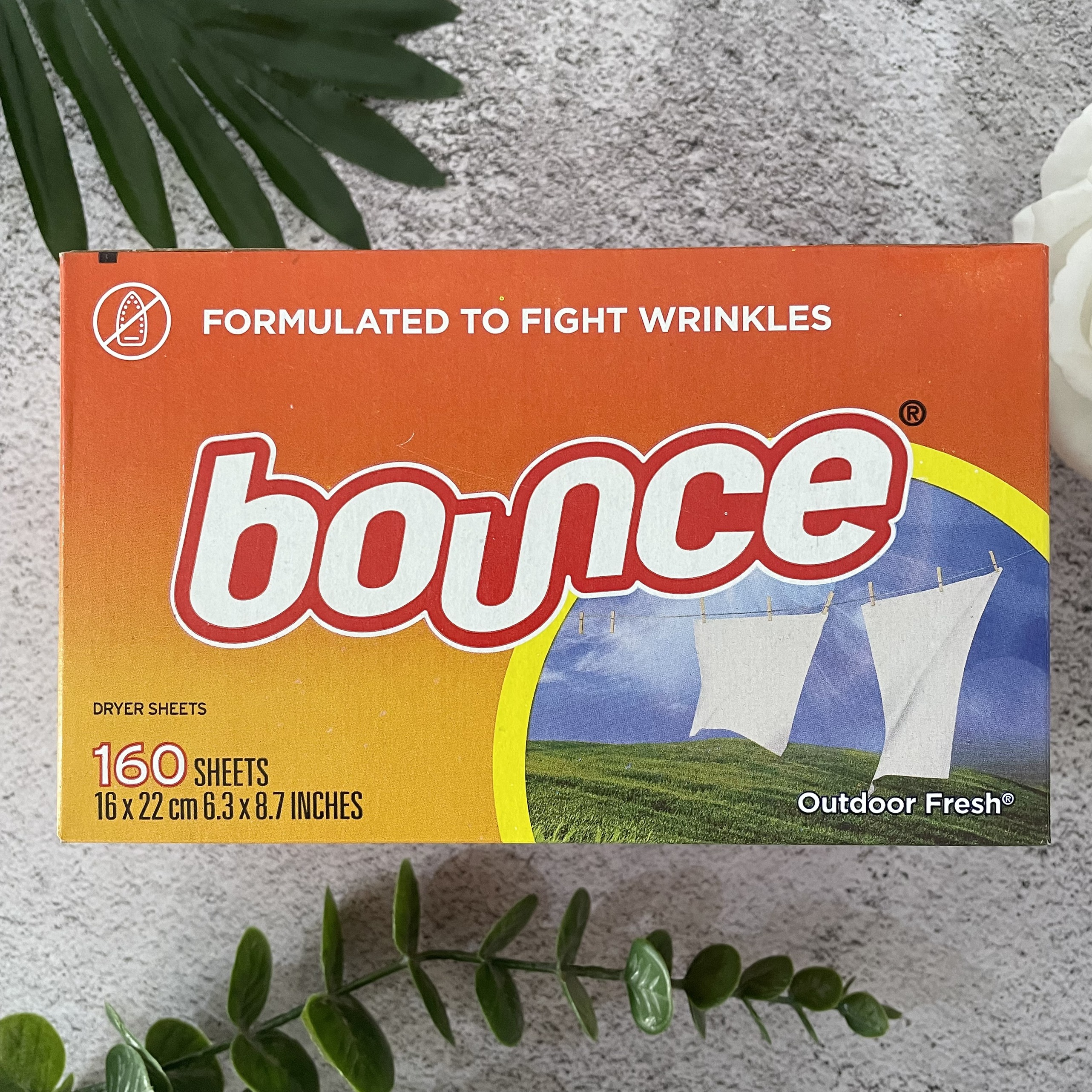 LỐC GIẤY THƠM QUẦN ÁO BOUNCE 160x2 TỜ CỦA MỸ