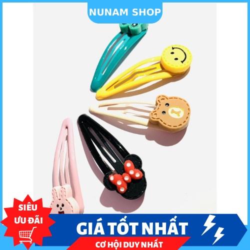 SET 5 - KẸP BẤM ĐỘNG  VẬT SIÊU XINH CHO BÉ - NUNAM SHOP