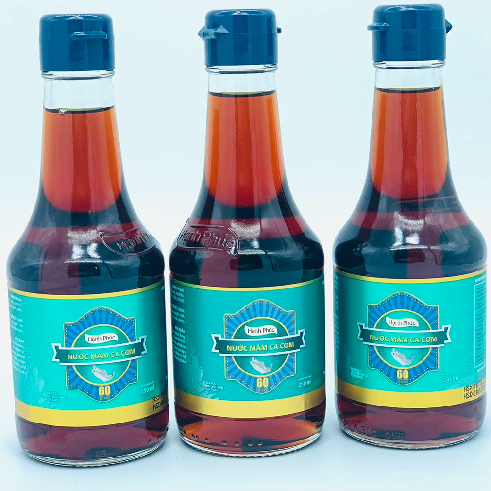 Nước mắm Hạnh Phúc 60 độ đạm Chai 250ml