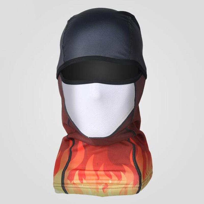 Motorcycle Full Face Mask Balaclava Print Camouflage Motorcycle Riding Mask Windproof Waterproof Headgear