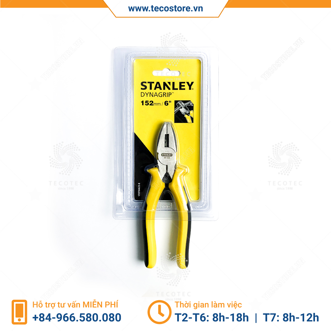 Kìm điện tổ hợp 6 inch/150mm Stanley STHT84623-8