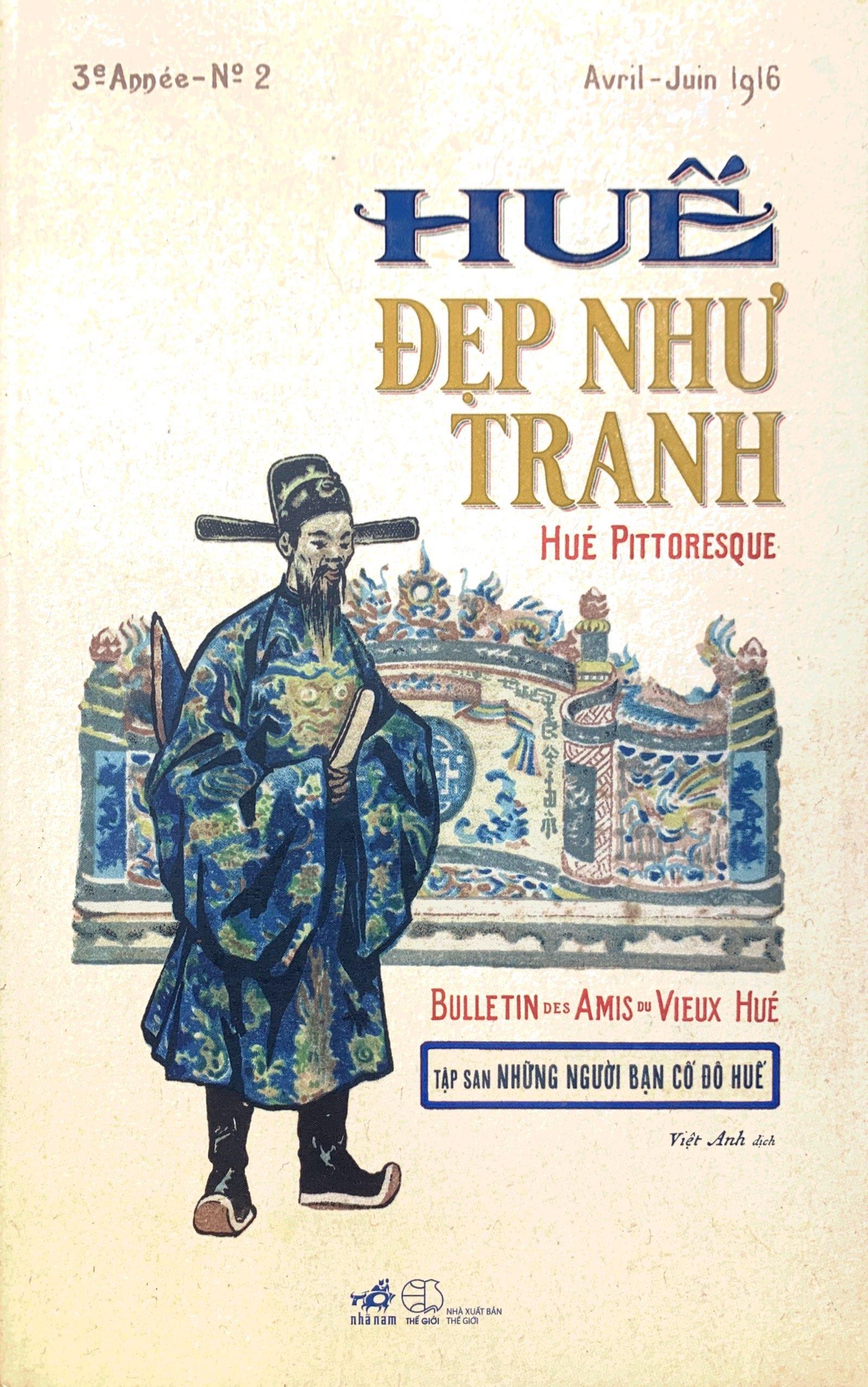Huế Đẹp Như Tranh - Hué Pittoresque - Bìa Cứng