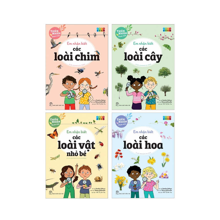 Sách Thiên nhiên muôn màu - STEM