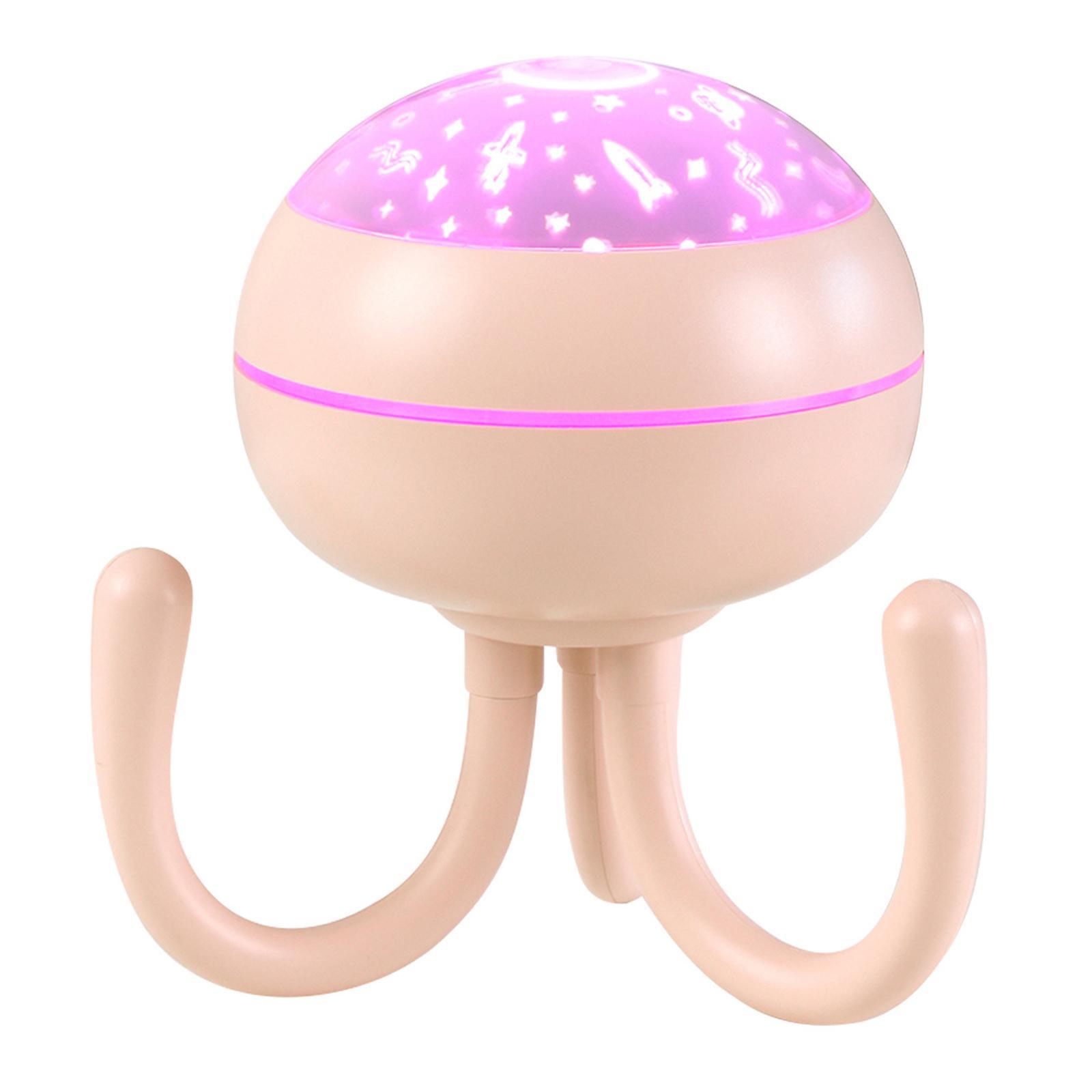Portable Cool Mist Humidifier 200ml 7 Color LED Lights Changing for Office Travel Bedroom Car