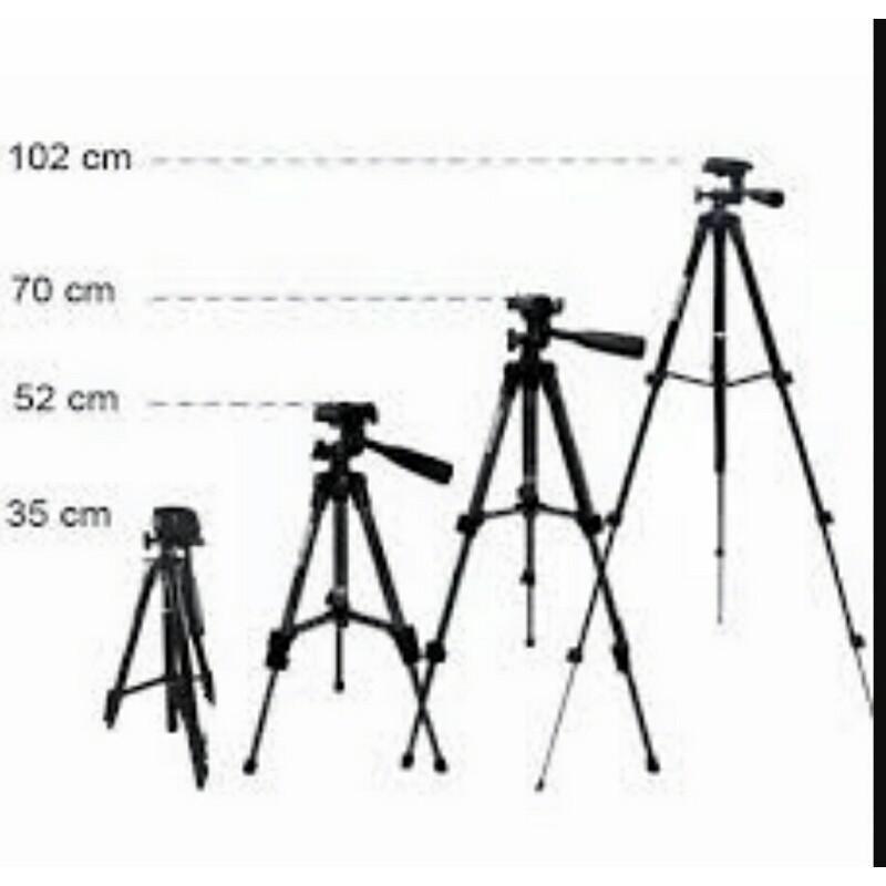 GẬY CHỤP ẢNH 3 CHÂN TỰ ĐỨNG - TRIPOD 3 CHÂN ( Sỉ 60k