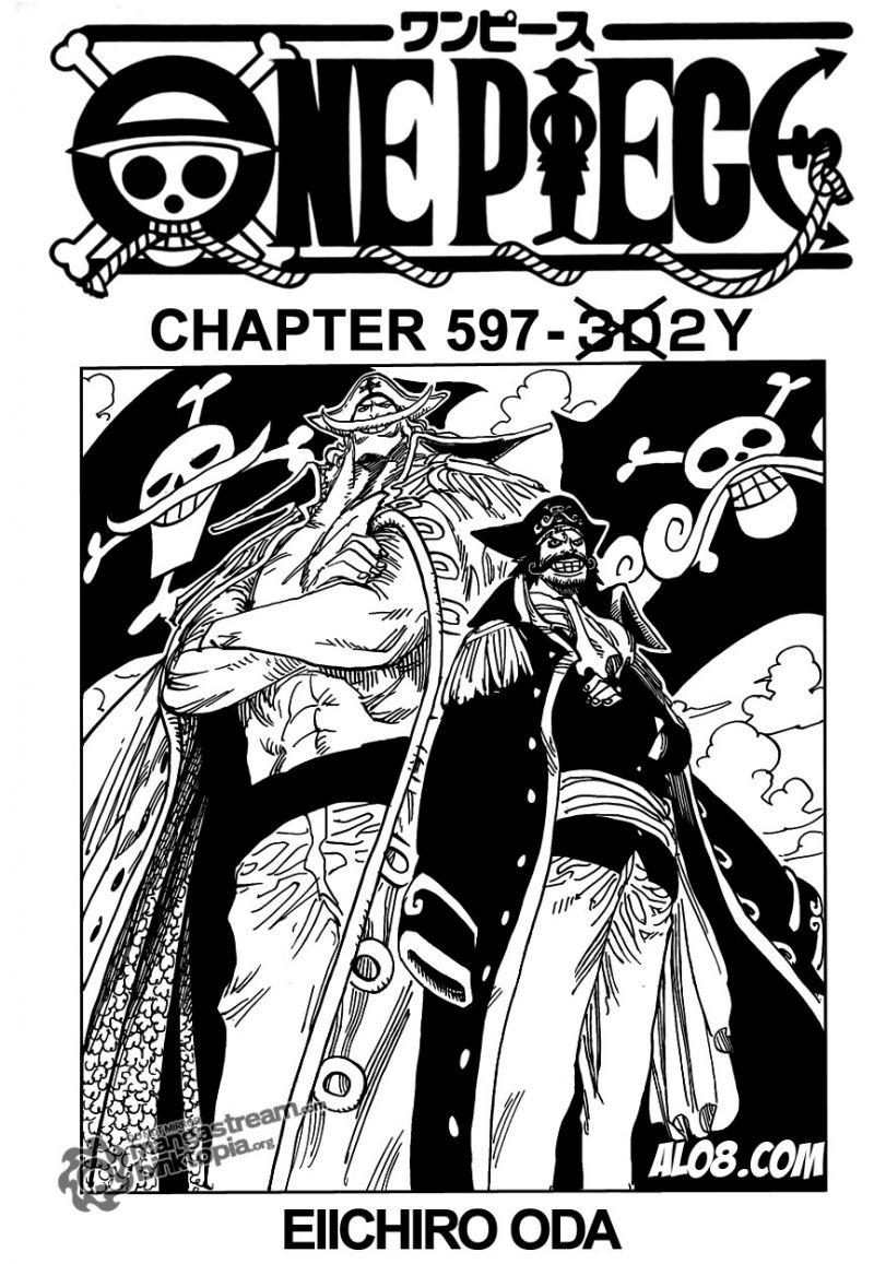 đảo hải tặc - one piece chapter 597 1