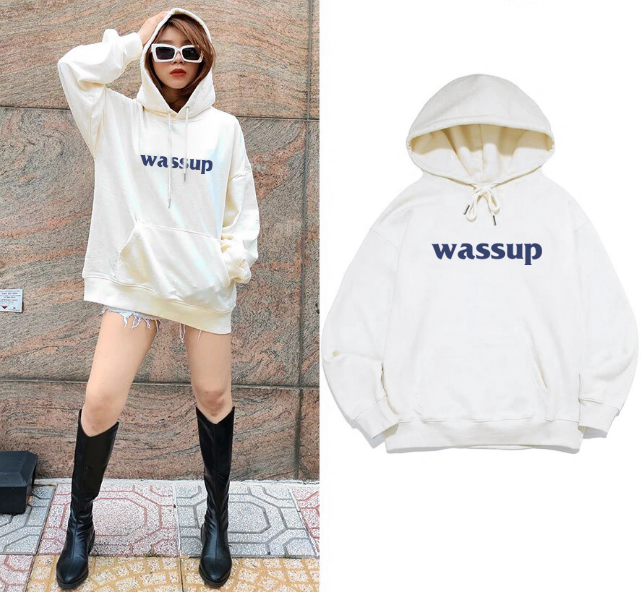 Áo khoác nỉ nam nữ Áo sweater hoodie nam nữ from rộng Wassup DC305