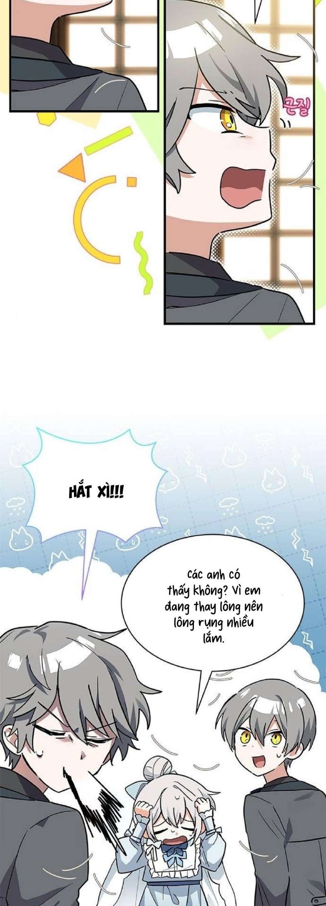 mèo con được gia tộc sói nhận nuôi? chapter 27 6