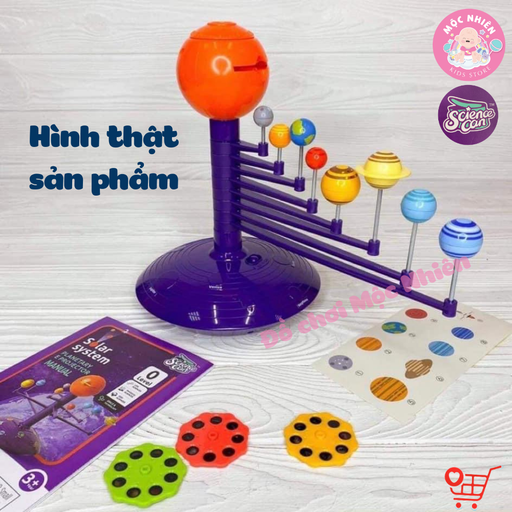 Bộ Mô hình Chiếu Bóng và Hệ Mặt Trời - Solar System Planetary E Projector – TOPBRIGHT