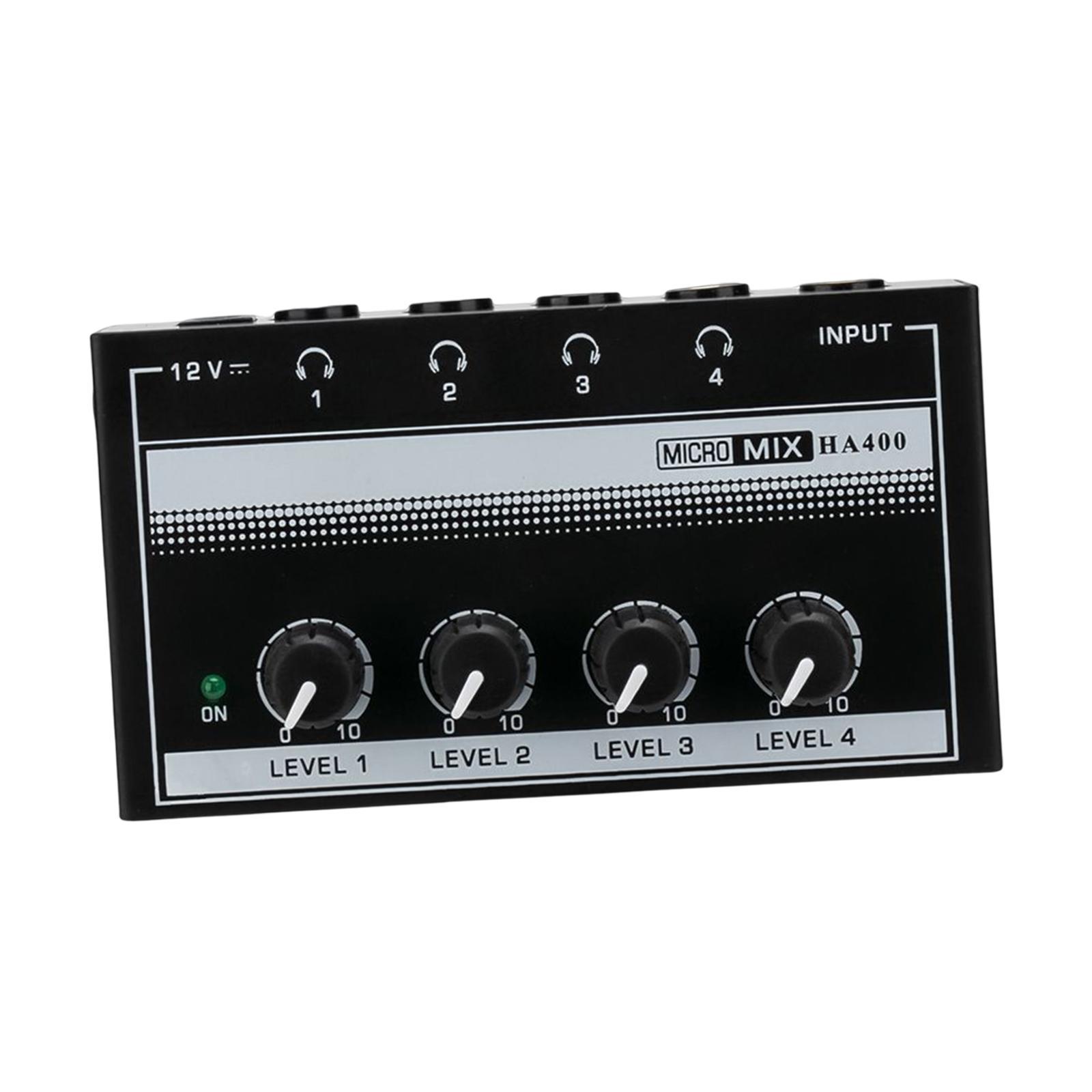 Headphone Amplifier Low Noise Sound Mixer Loudspeaker for Stage Performances