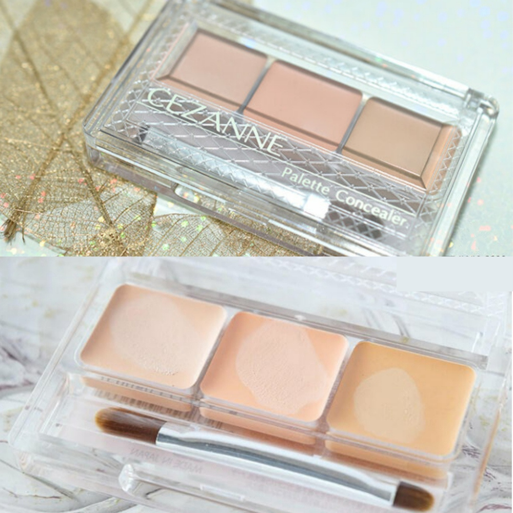 Kem che khuyết điểm Cezanne Palette Concealer Nhật Bản độ che phủ cao chống thấm nước 4.5g