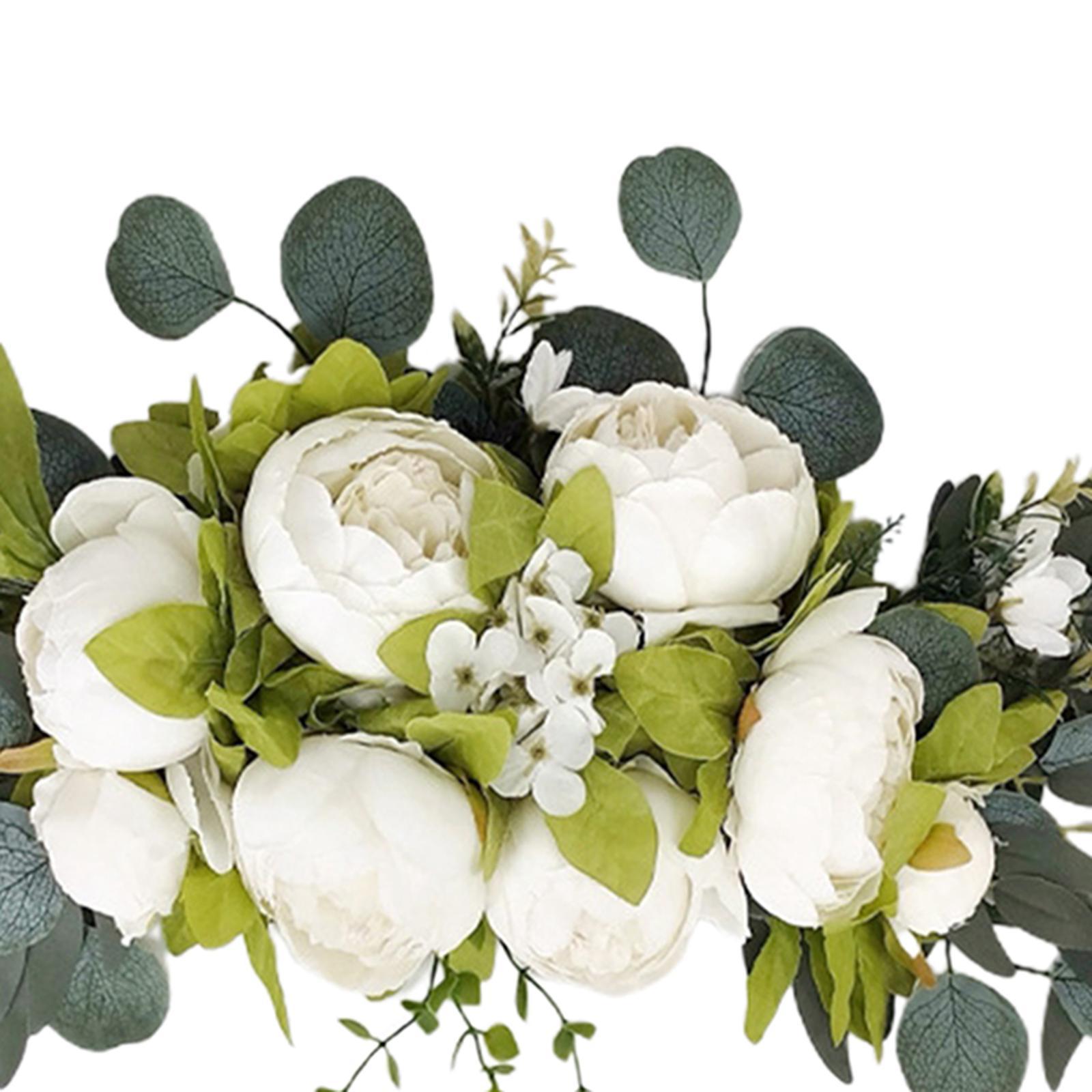 Wedding Arch Flowers Backdrop Arch Decorative for Wedding Party Welcome Sign