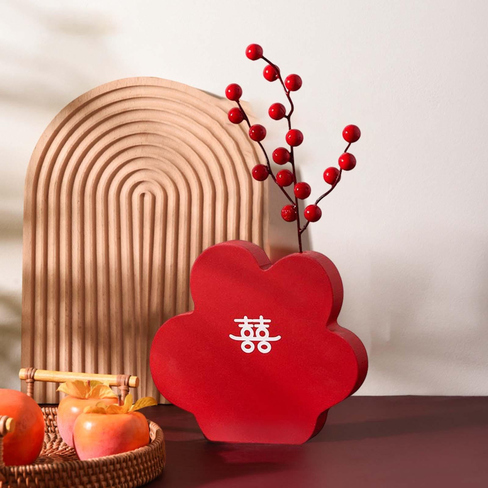 Wedding Vase, Statue Modern Simple for Decoration Table Bedroom Housewarming Gift