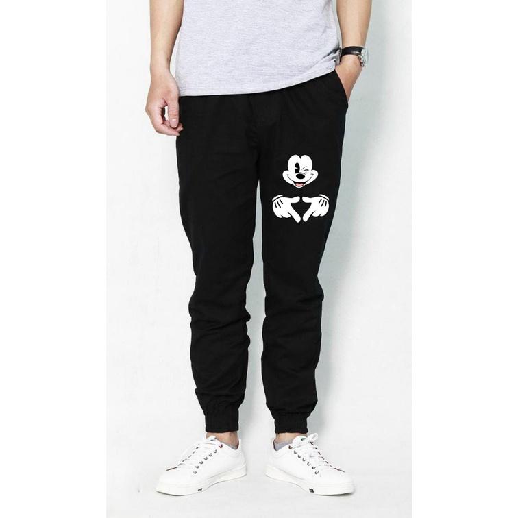 Quần JOGGER nỉ thể thao logo unisex nam nữ,quần jogger form rộng thời trang thu đông mới