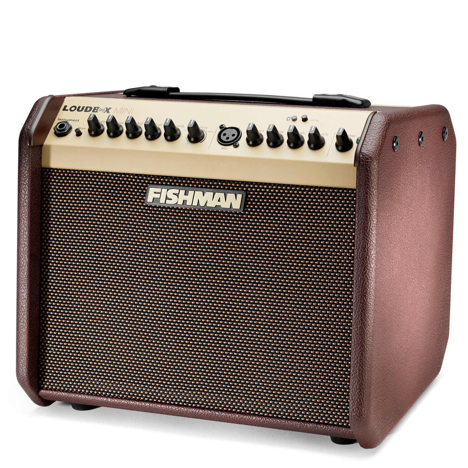 [Bluetooth] Fishman Loudbox Mini 60W Instrument Amplifier - Ampli cho Đàn Guitar &amp; Nhạc cụ mộc Acoustic - Kèm Móng Gẩy DreamMaker