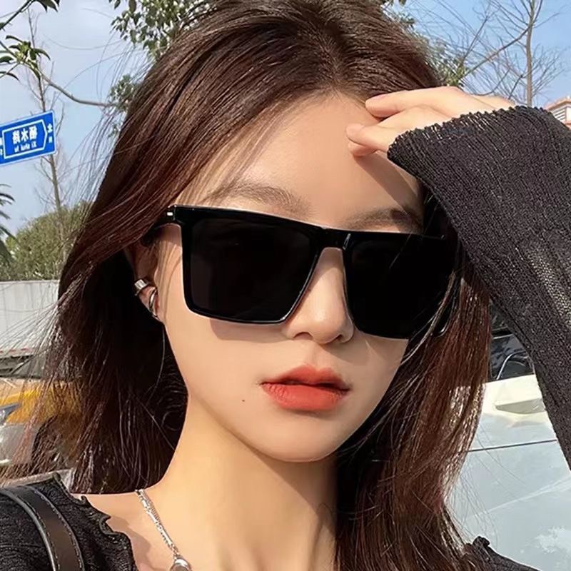 Kính râm phân cực nam gọng vuông cổ điển đi xe ô tô, thời trang cao cấp Loại 1