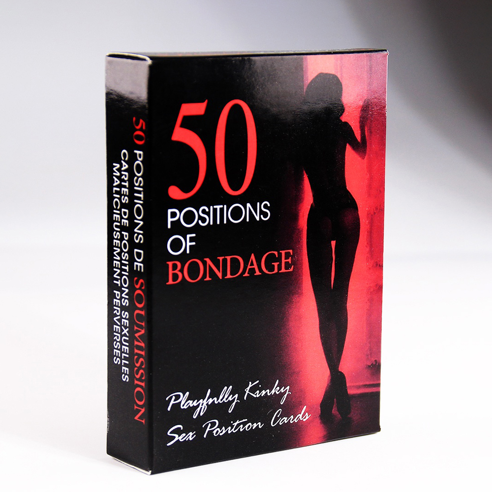 [Che tên] Bộ Bài 50 Sắc Thái - 50 Position Of Bondage Cards Cho Cặp Đôi