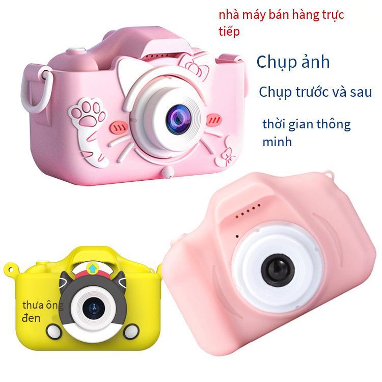 Khuyến mại X5S HD camera trẻ em video hoạt hình kỹ thuật số SLR nhỏ camera kép mini đồ chơi ảnh