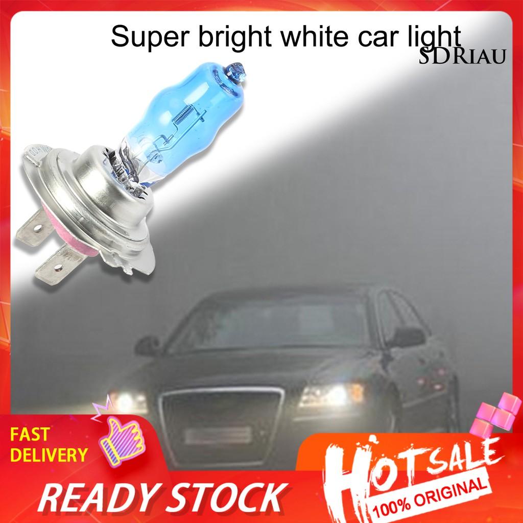 Set 2 Đèn Pha H7 12v 100w 6000k Ánh Sáng Trắng Dành Cho Ô Tô / Xe Tải