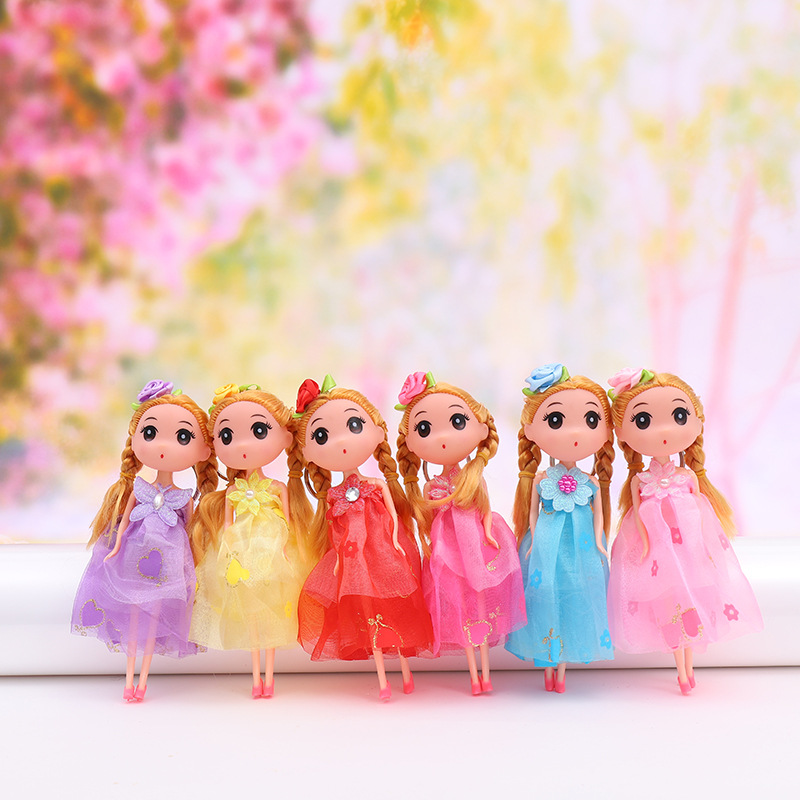 Búp bê mini dễ thương cho bé - móc khóa búp bê cho bé yêu