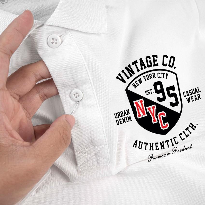 Áo polo nam cổ dệt bo len ,áo thun nam có cổ tay lỡ công sở Thanh lịch - Soha Clothing