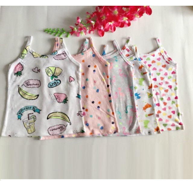 Áo Dây Bé Gái - 5 Cái