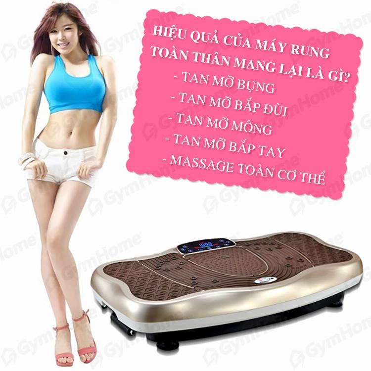 Máy Rung Lắc Toàn Thân RELAX tốc độ 1 -&gt; 99 levels - Kết Hợp Nhạc MP3 &amp; Tặng Dây Tập Tay đi Kèm.