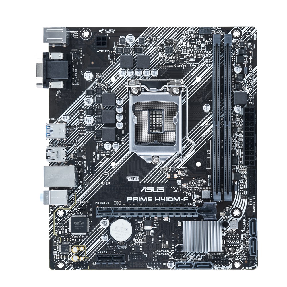 Bo mạch chủ Mainboard ASUS PRIME H410M-F - Hàng Chính Hãng