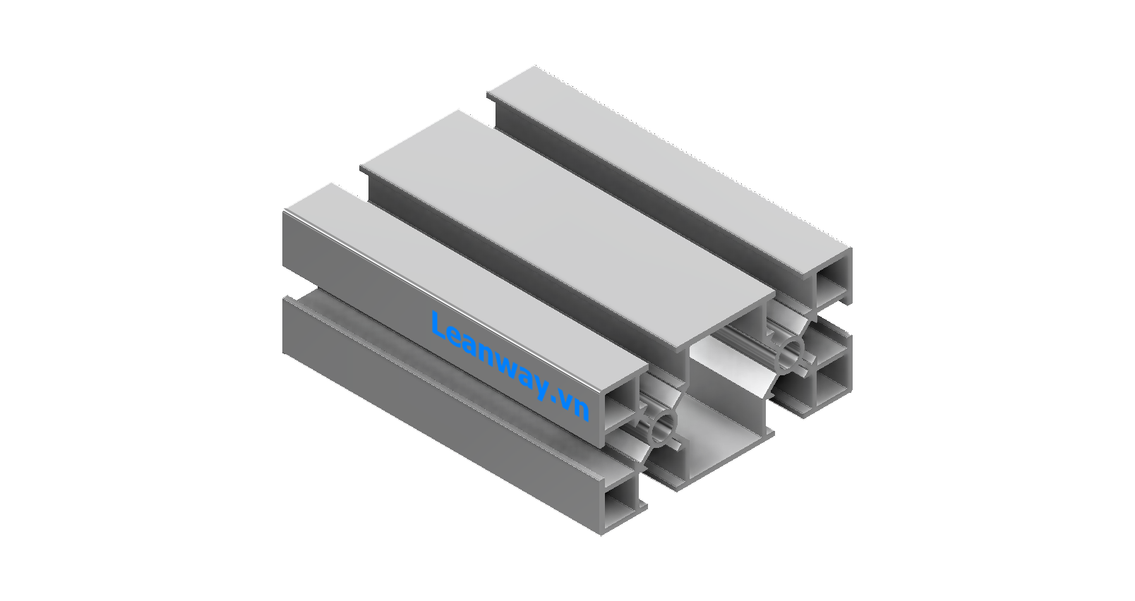 Nhôm định hình 40x80 - Miễn phí cắt theo kích thước yêu cầu