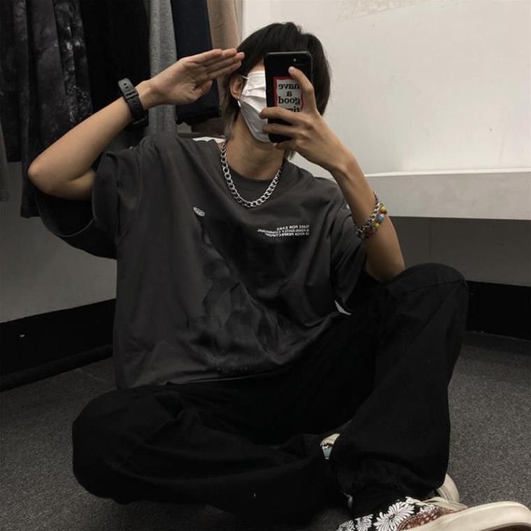 ÁO PHÔNG IN HOẠ TIẾT HÀNG UNISEX QUẢNG CHÂU