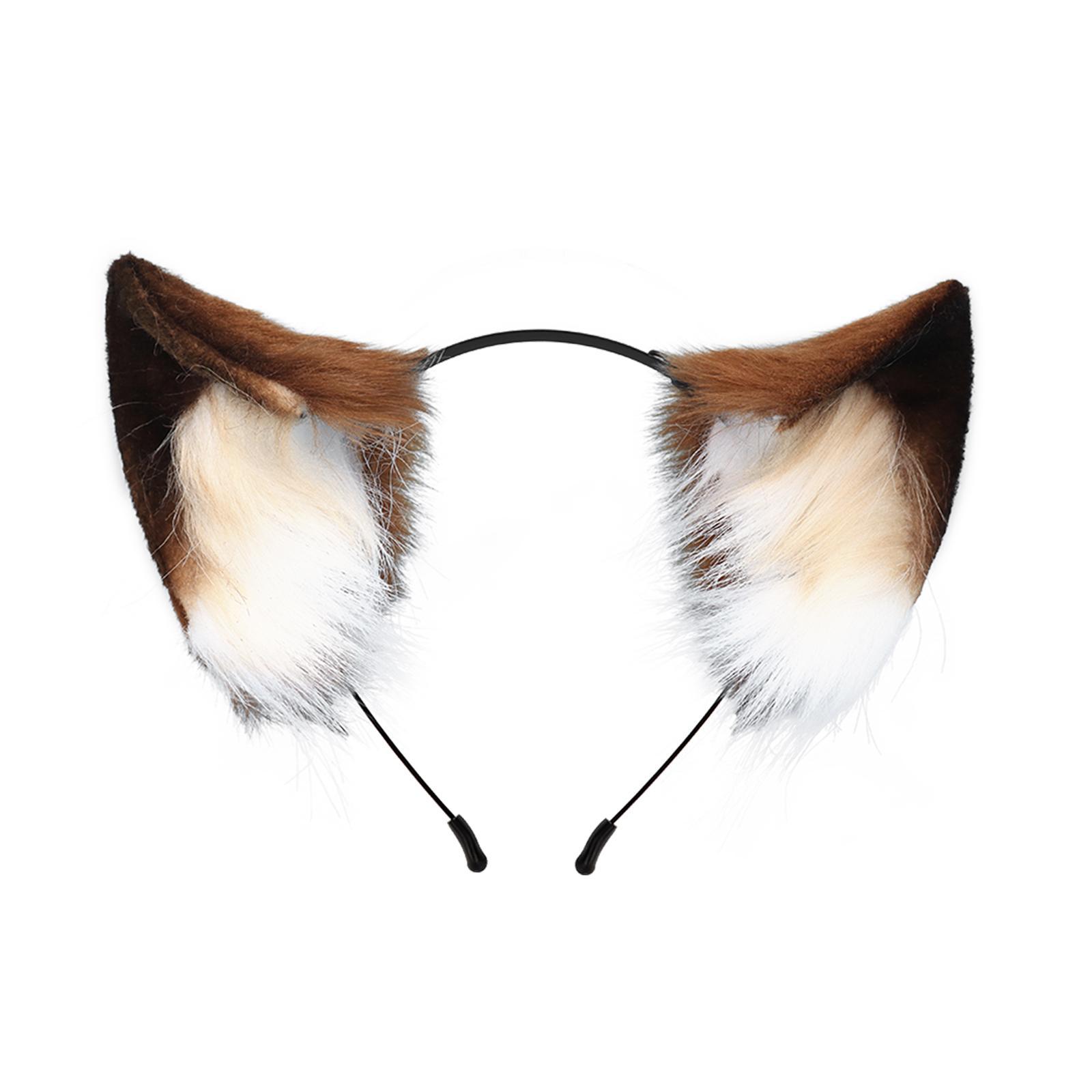 Ears Headband Animal Ears Hair Hoop Hair Accessories Cosplay Party Halloween Costume Ears Headwear