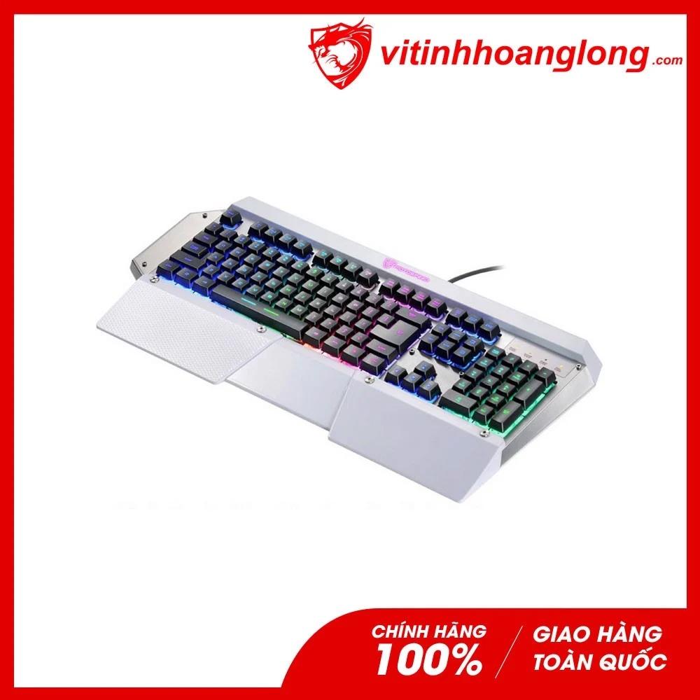 Bàn phím giả cơ Motospeed K800 (Trắng)