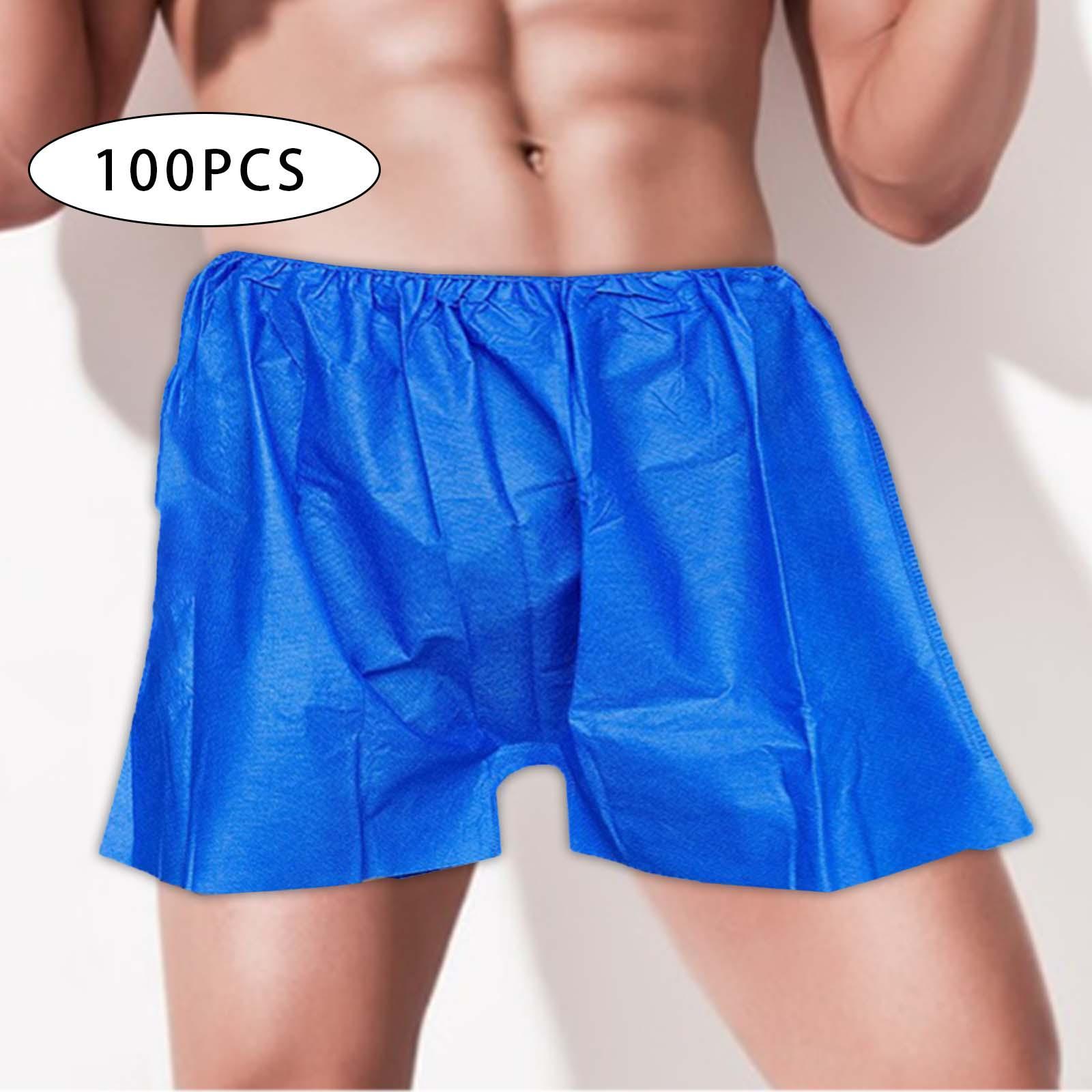 100Disposable Briefs Shorts Underwear for Men Panties Briefs SPA Underpants