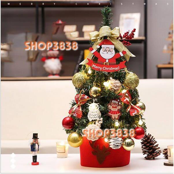 Hộp 20 Quả Châu Trang Trí 3 Kiểu Trang Trí Noel Đẹp Mắt