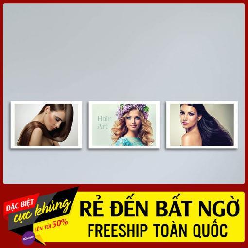 Giá xưởng BỘ 3 FOMEX TRANH TÓC NỮ  CÓ ẢNH THẬT