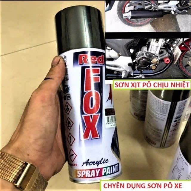 Sơn Chịu Nhiệt Chống Cháy Cho Đồ Kiểu &amp; Xe Máy – Chống Cháy, Lên Màu Chuẩn, Độ Bền Vượt Trội , đèn ốp trần
