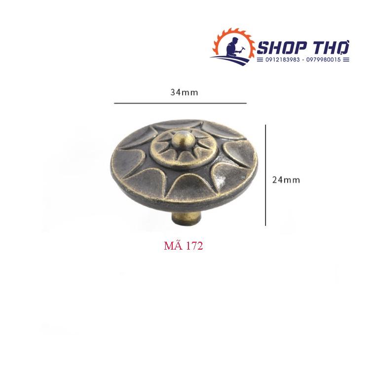 Núm kéo giả cổ màu đồng, màu vàng nhiều mẫu mã ST03