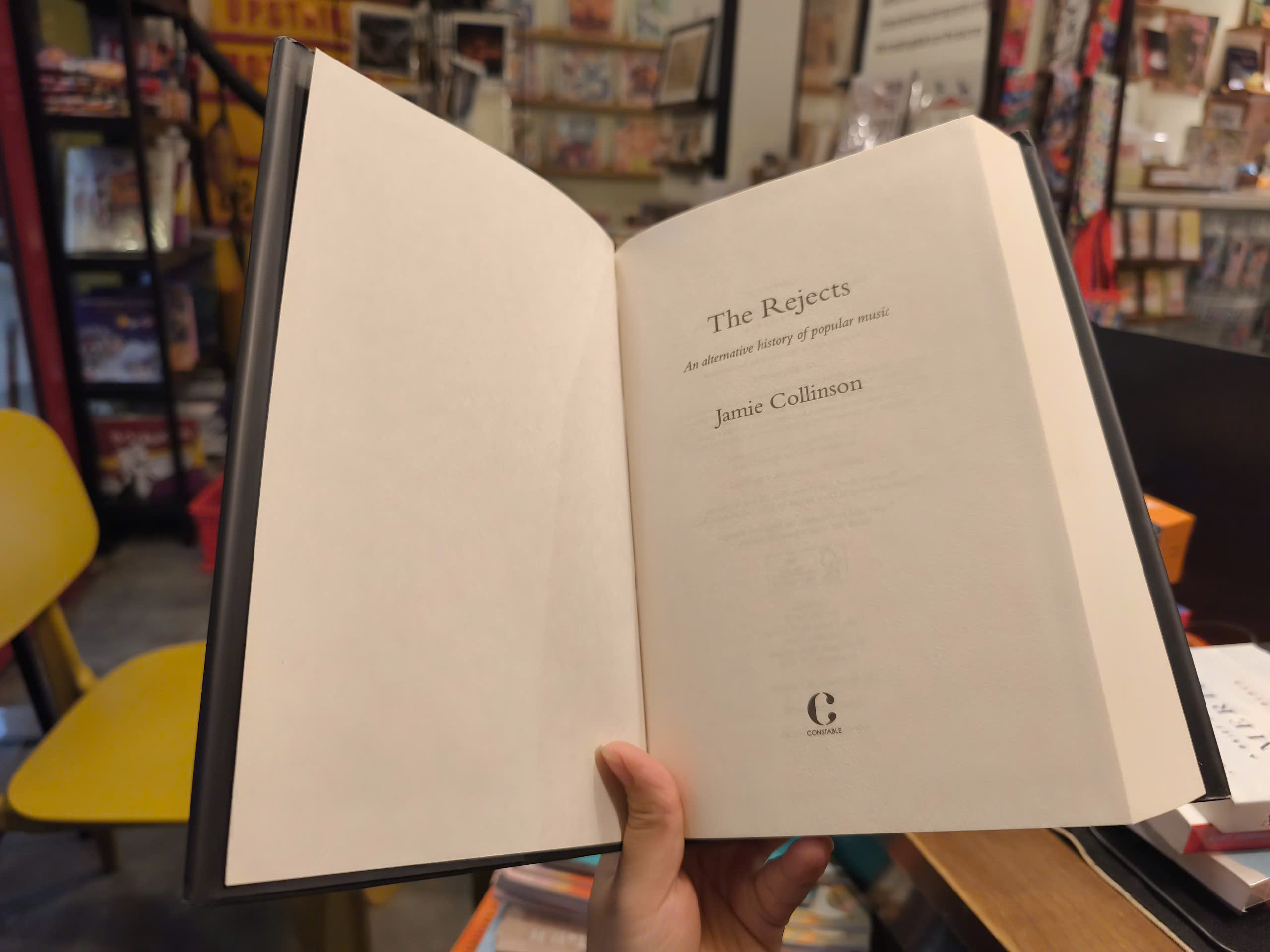 Sách - The Rejects by Jamie Collinson | History of Popular Music English Book | Sách ngoại văn