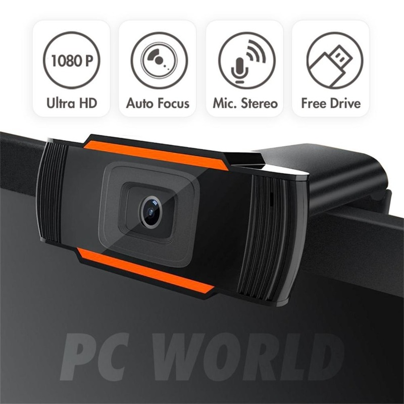 Webcam Hd 1080p Có Micro Cho Pc / Laptop