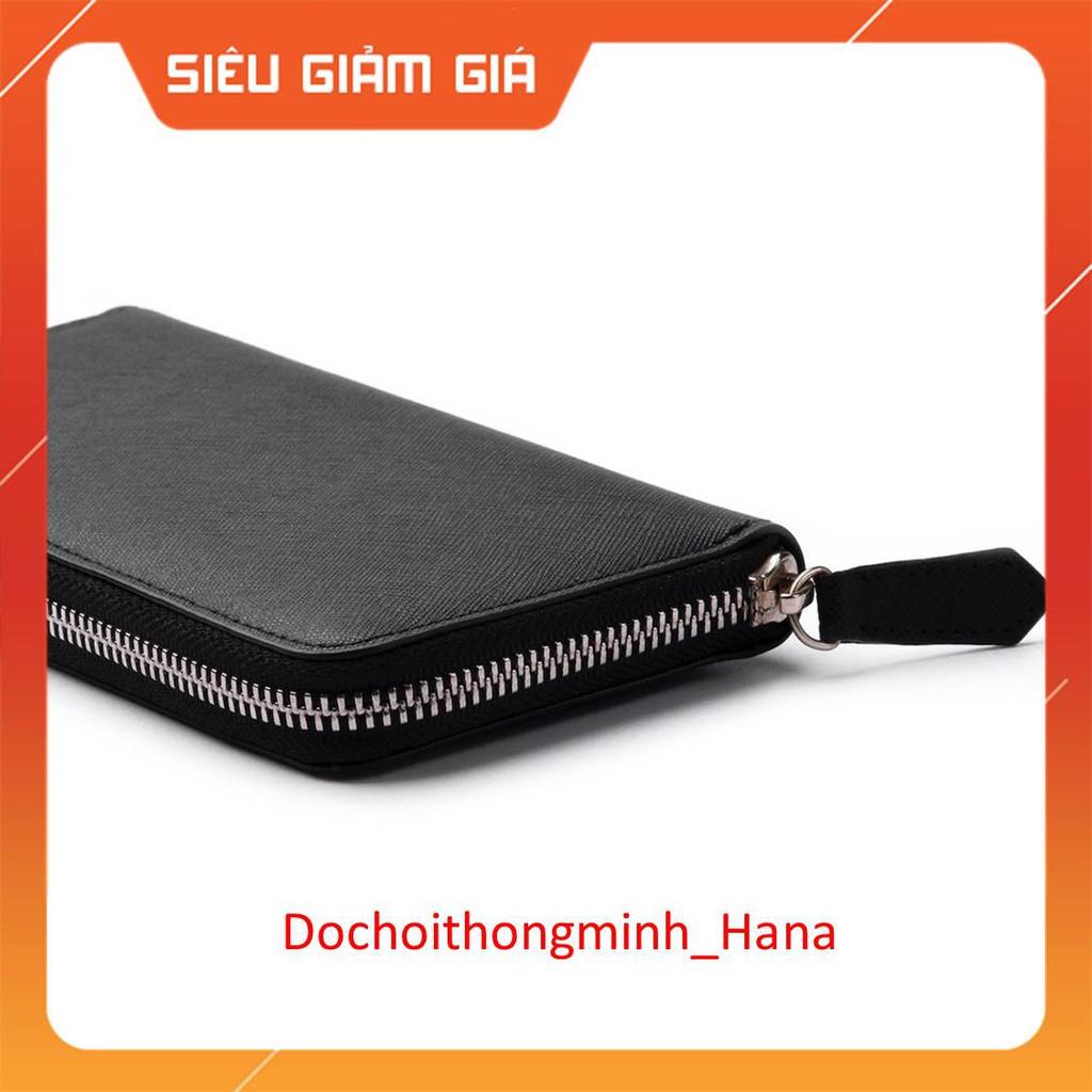 Ví Nữ Cầm Tay DA BÒ THẬT 100% Da bò thật Saffiano, để vừa điện thoại, kiểu dáng đẹp, tiện dụng