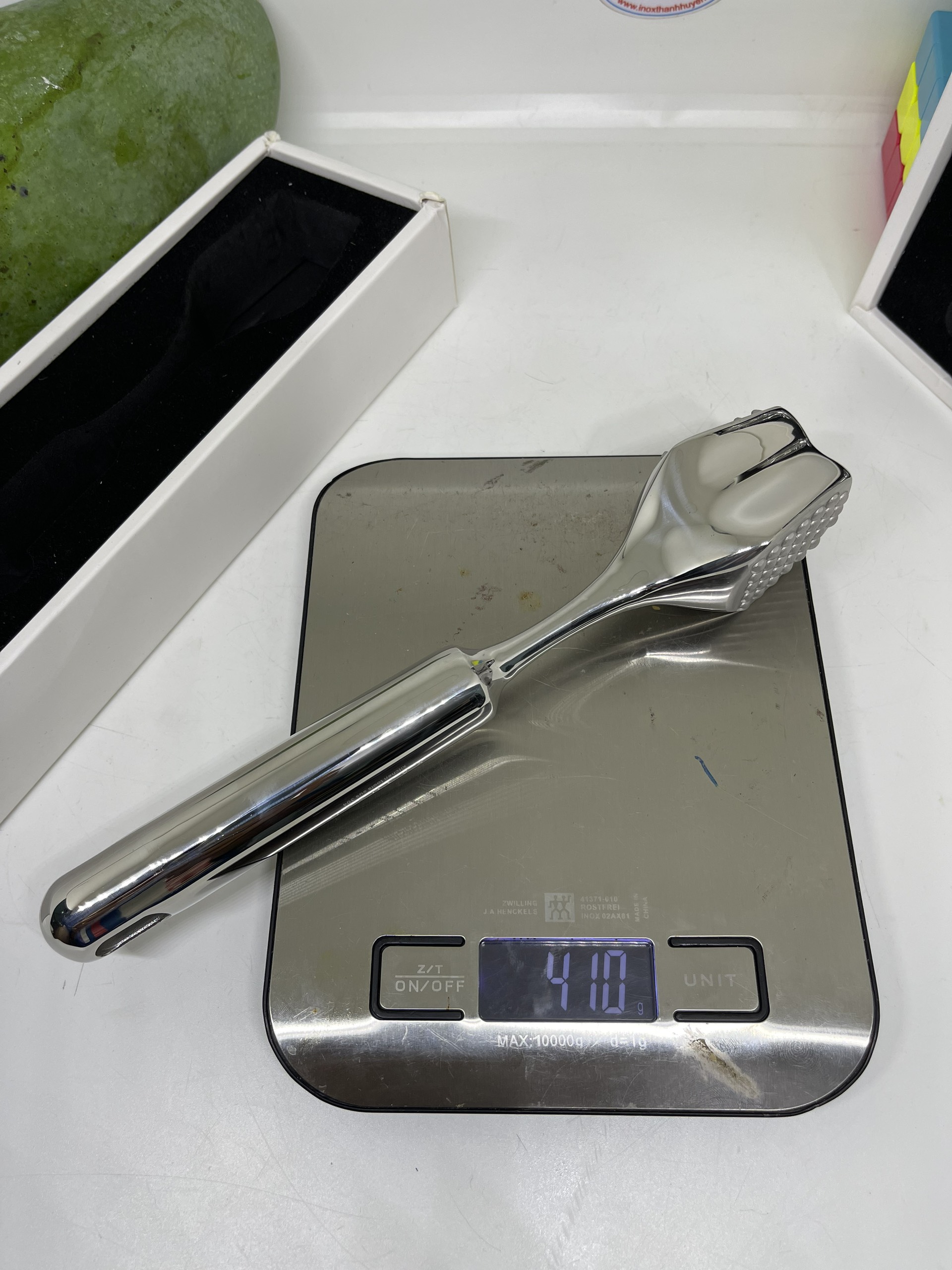 Búa dần, đập thịt inox 304 cao cấp Kacheeg Đức 2 đầu đa năng, đập gia vị cá mực khô