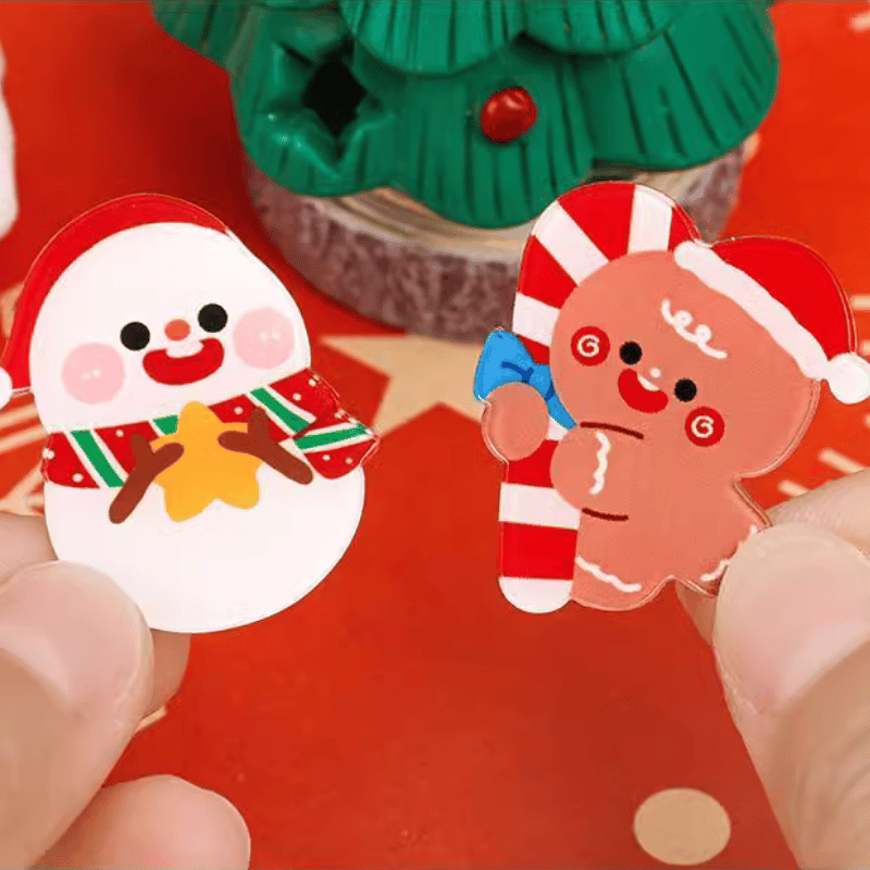 20 Cái Ghim cài Noel dễ thương – Huy hiệu Giáng Sinh trang trí áo, balo, túi xách