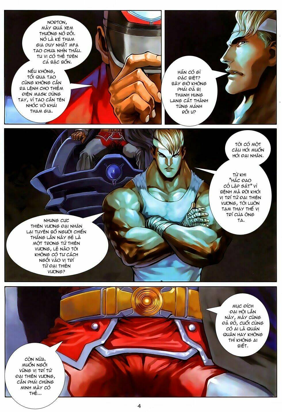 ba động quyền z hadouken zero chapter 5 4